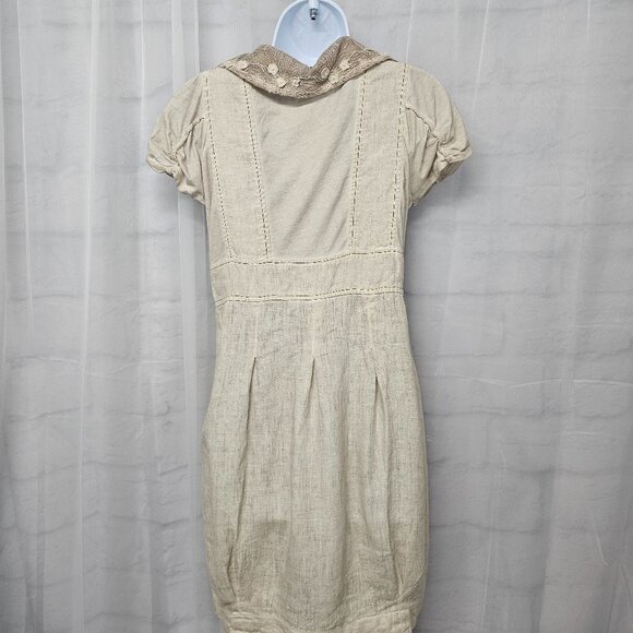 Angels never die Cream Embroidered Dress - Picture 10 of 15